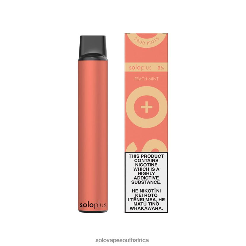 Solo Plus Disposable Vape Peach Mint | Solo Vape Review JL8L2F23